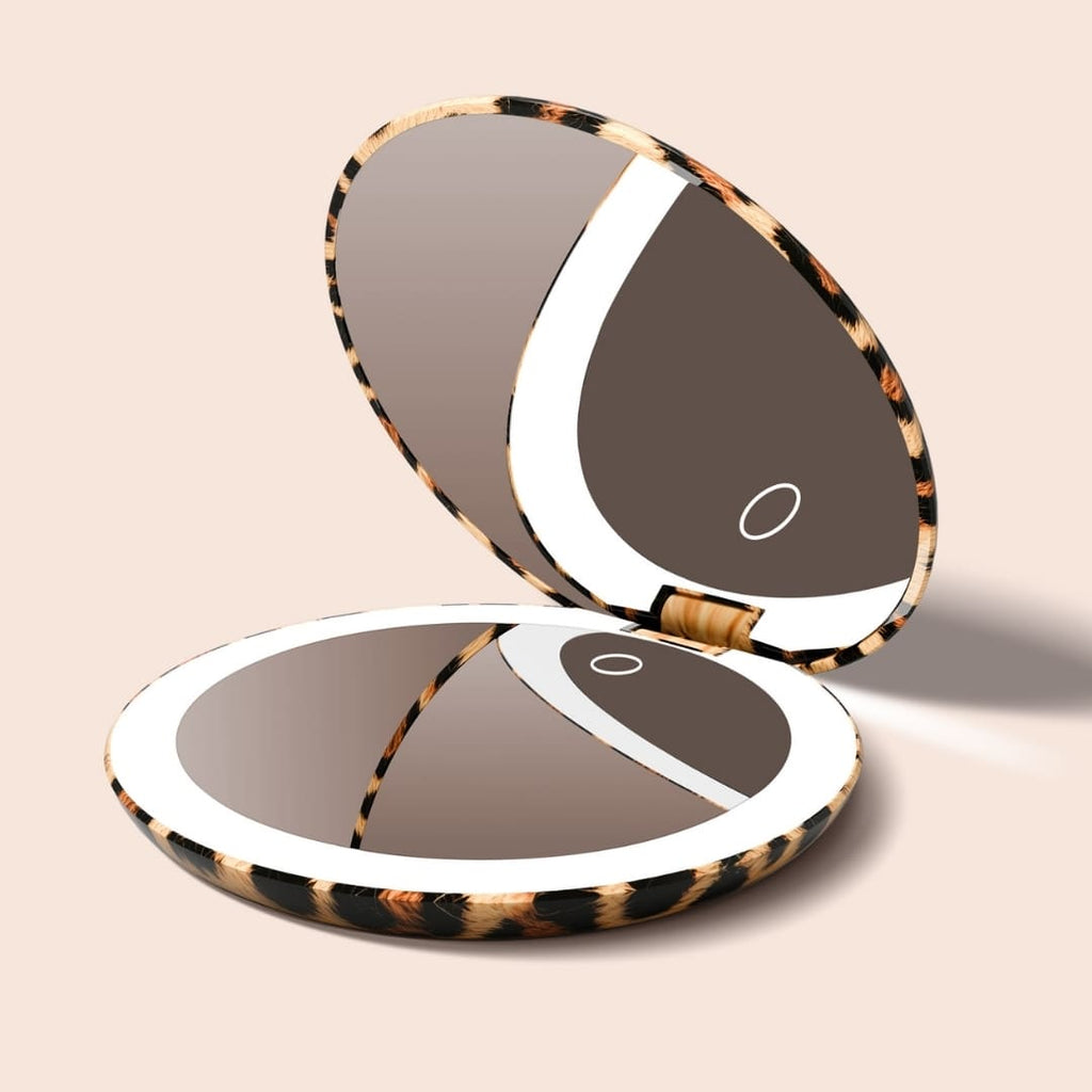 Taylor LED Compact Mirror | Cheetah Chic
