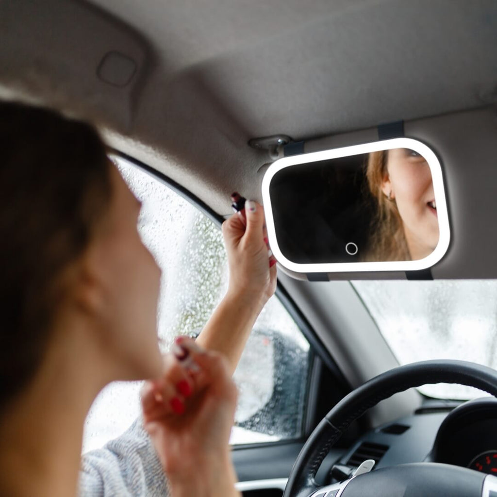 Juni 2 Lighted Car Visor Mirror