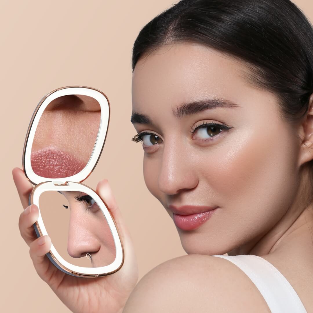 Mila 2 LED Compact Mirror
